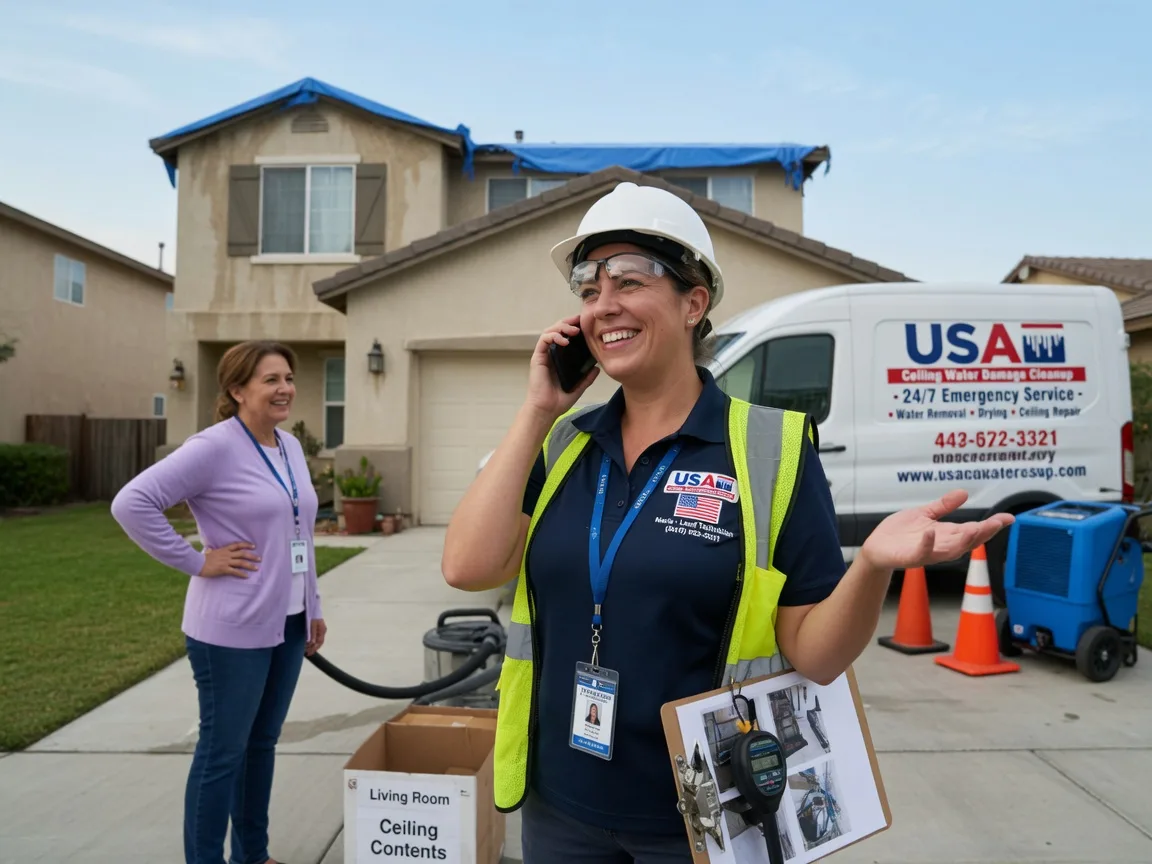 Ceiling Water Damage Restoration Leonard, TX FAQs