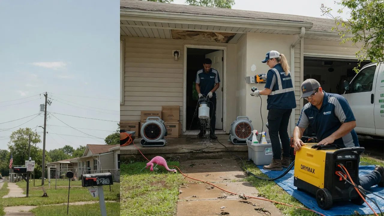 Storm Damage Water Removal in Leonard, TX near me
